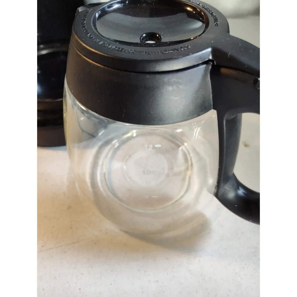 MR. Coffee Programmable 12 Cup Black With Stainless Steel BVMC-LMX43 (1073)